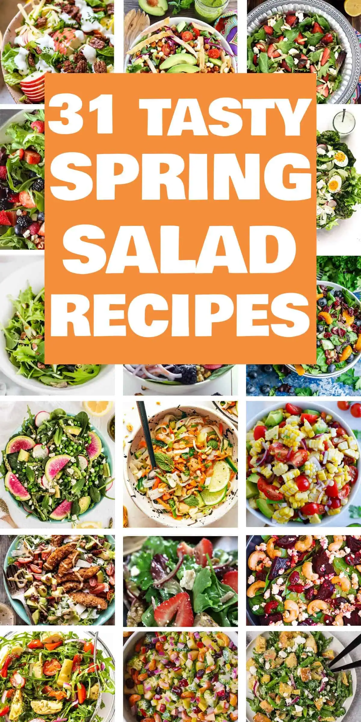 31 Easy Healthy Spring Salad Recipes