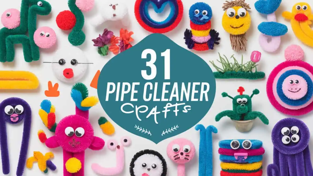 31 Easy Pipe Cleaner Crafts