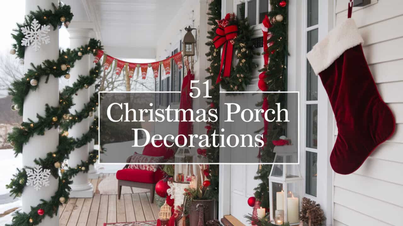 51 Best Christmas Porch Decorations