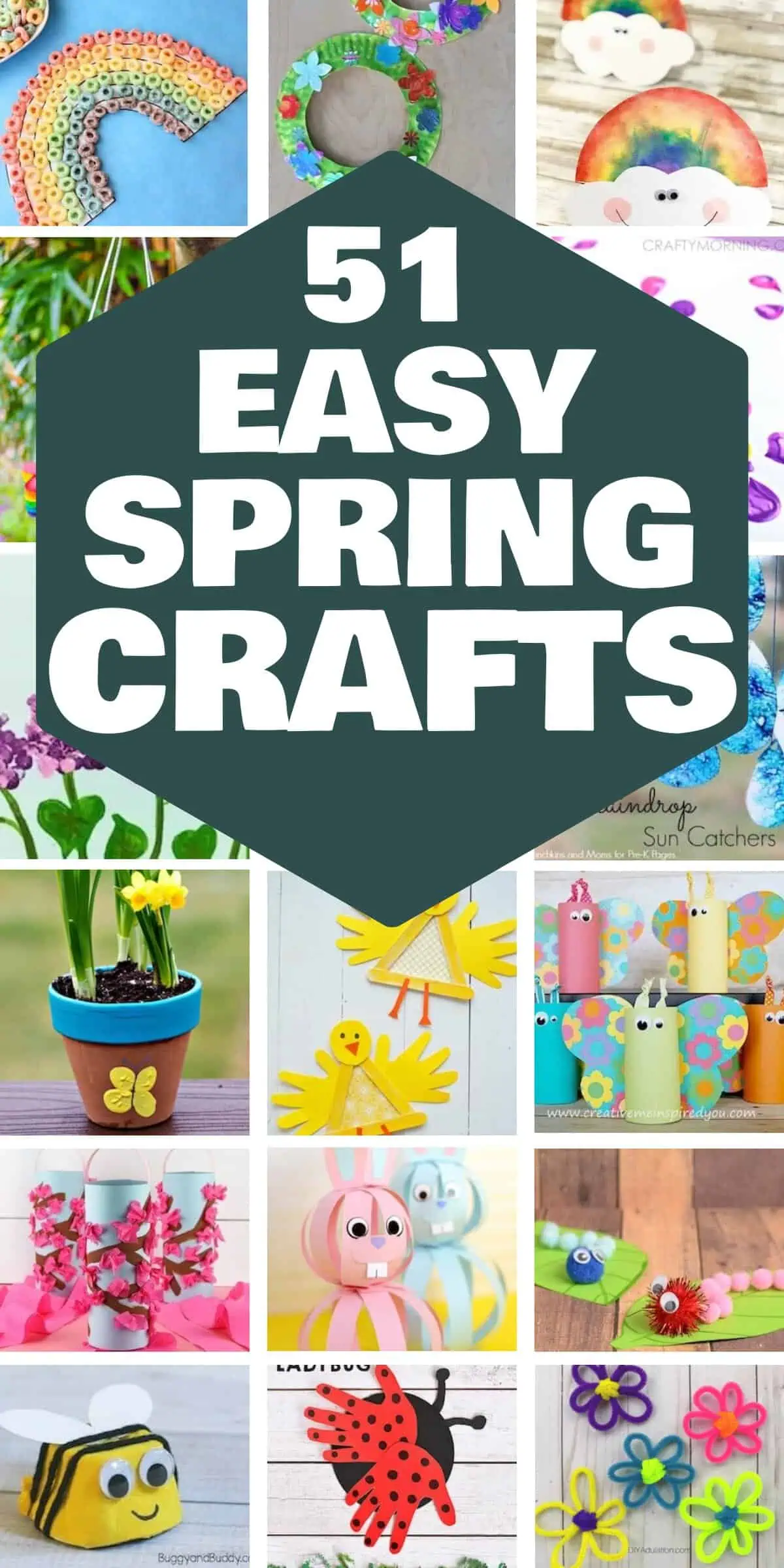 51 Fun Easy Spring Crafts