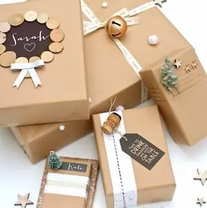 Brown Paper Packages Tied Up with String