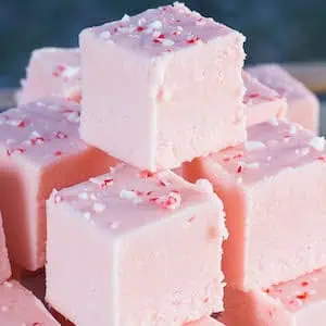 Candy Cane Fudge