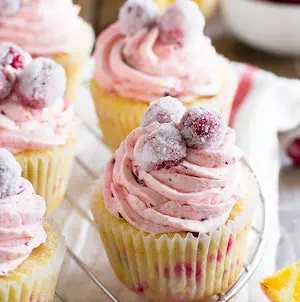 Cranberry Orange Cupcakes