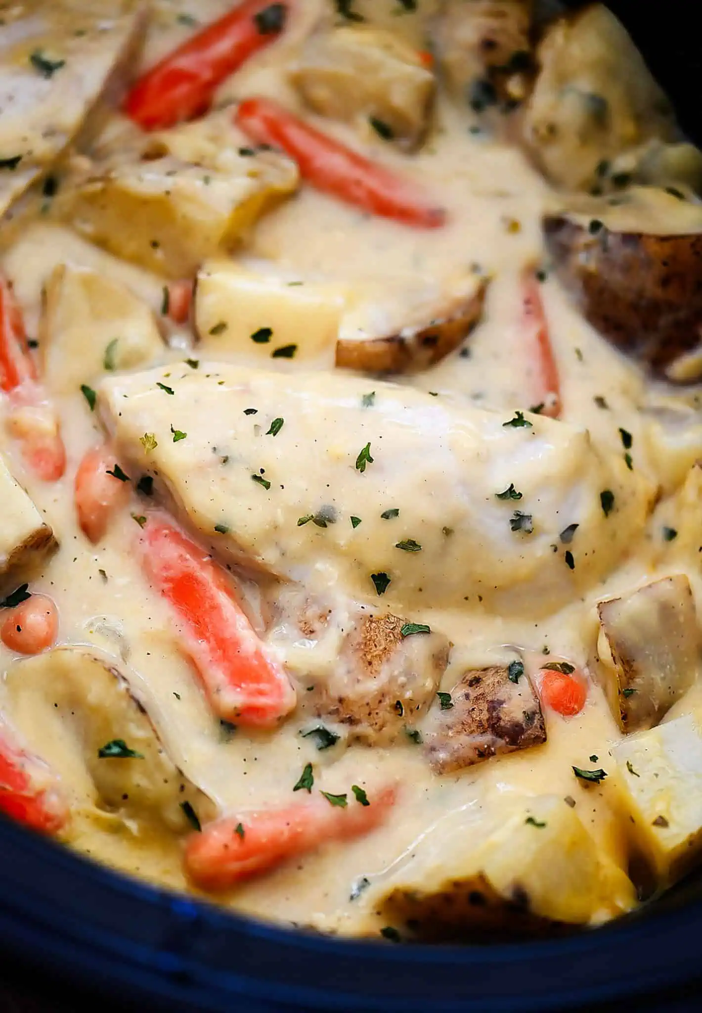 Crock Pot Creamy Ranch Chicken30