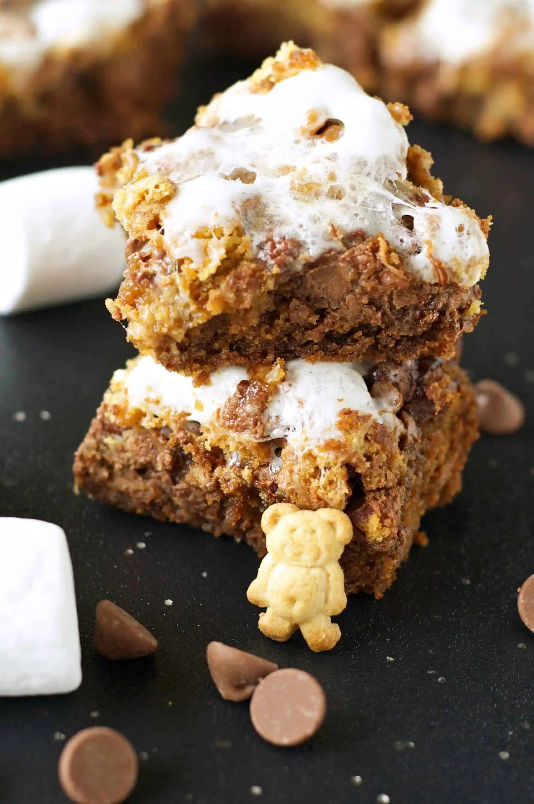 Crockpot SMores Cookie Bars 4 scaled