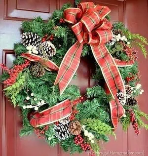 Christmas Evergreen Wreath