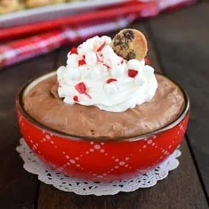 Hot Chocolate Cheesecake Dip title 2