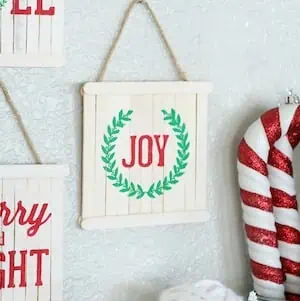 Mini Pallete Sign Ornaments 8