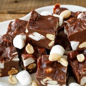 rocky road fudge