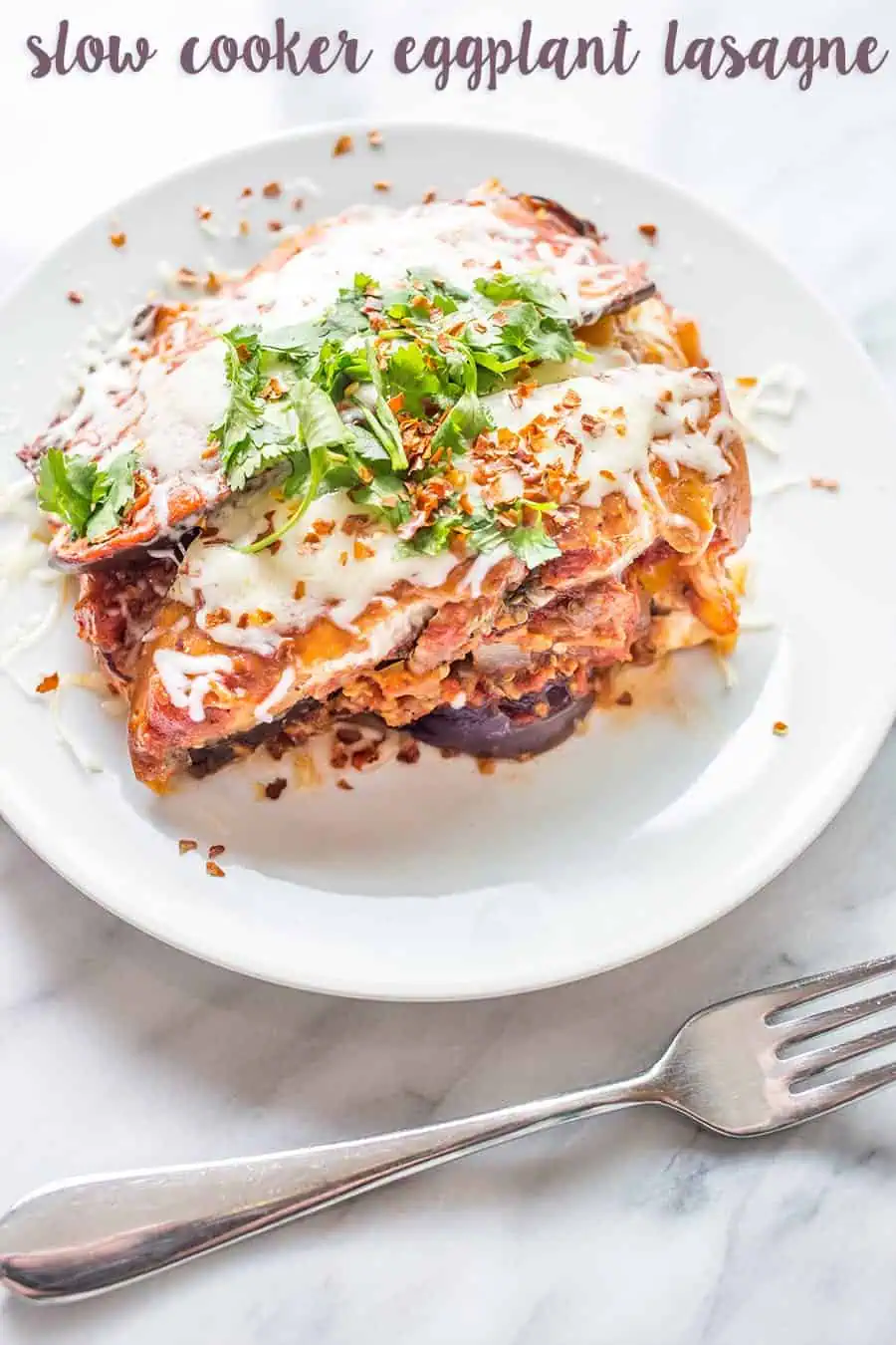 Quick and easy crockpot eggplant lasagne easy and healthy