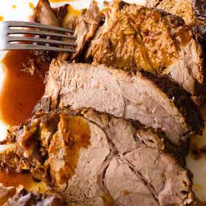 Slow Cooker Honey Garlic Pork Roast 2