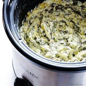 Slow Cooker Spinach Artichoke Dip Recipe 6