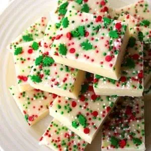 Sugar Cookie White Chocolate Fudge