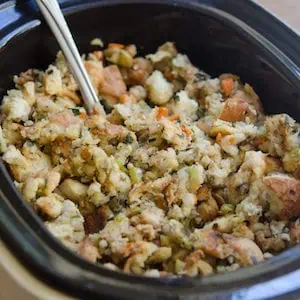 Traditional Bread Stuffing Crock Pot Method 035 1 e1547924763260