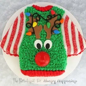 Ugly Christmas Sweater Cake 2