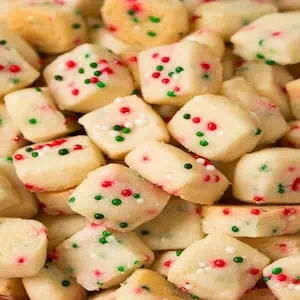 Funfetti Shortbread Bites