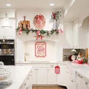 Vintage Christmas Kitchen