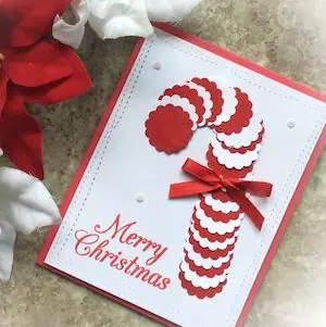 candy cane card