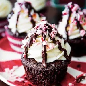 delicious peppermint mocha cupcakes