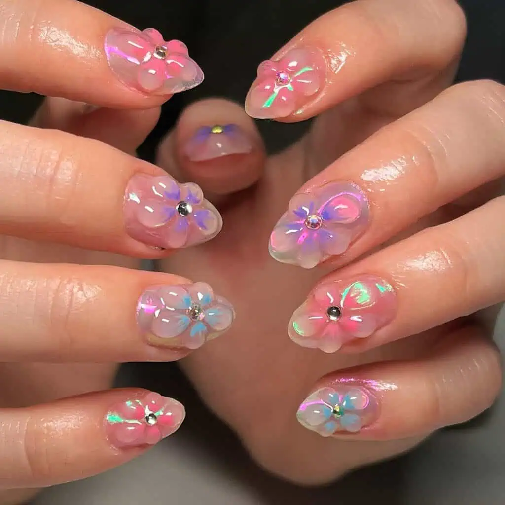 flower nails 21