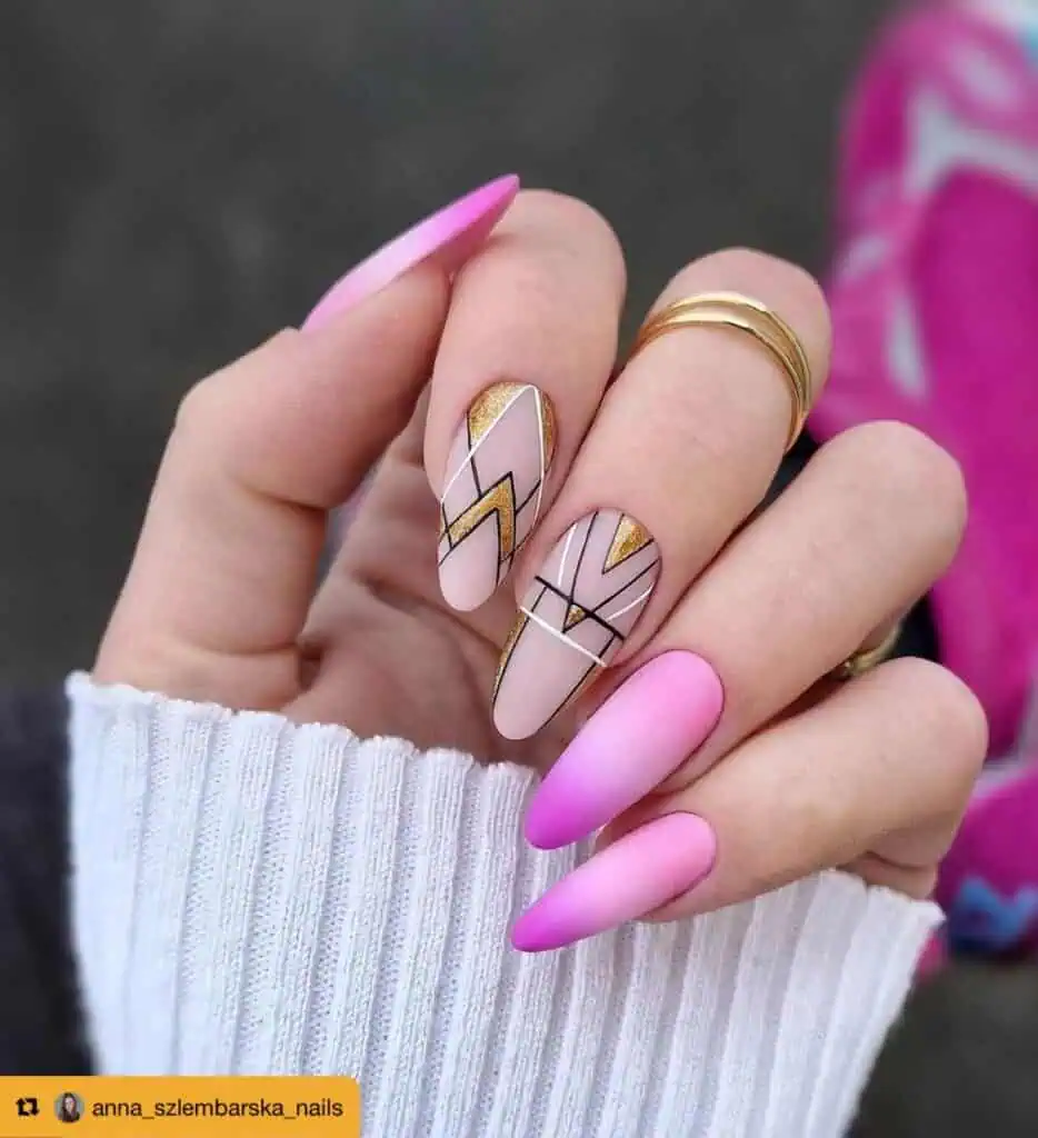 Explore the newest geometric nail art styles. From monochrome geometric designs to geometric acrylic creations, find your inspiration now.