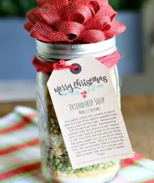 gift in a jar tag WM