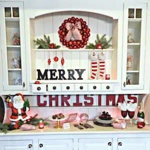 Christmas Hutch