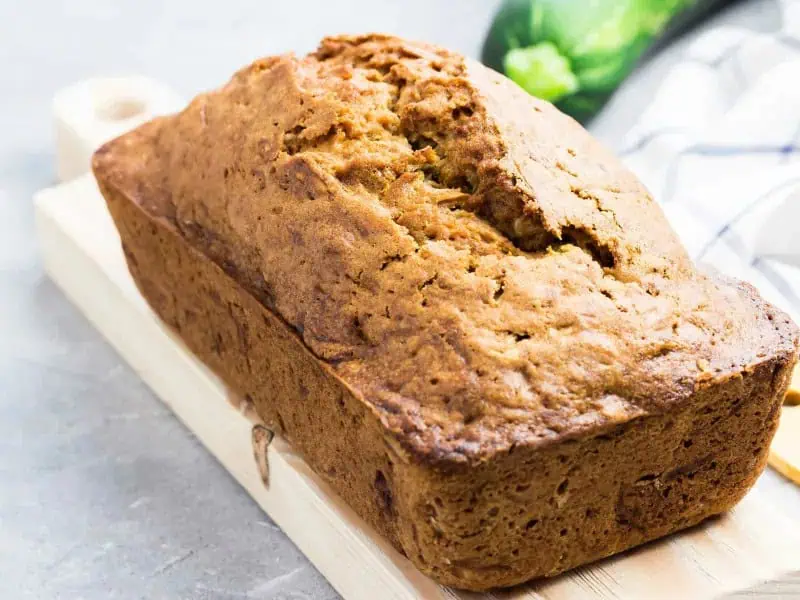 image 2304 - Nothing better than a moist, delicious bread for breakfast or a snack throughout the day! Zucchini Bread is that and then some! The zucchini adds tenderness and moisture to the bread, made all the sweeter with vanilla and cinnamon. You'll be drooling over this Zucchini Bread the moment you pull it from the oven.