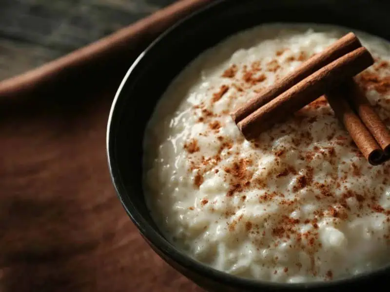 image 247 23 - Rice Pudding is an old-fashioned dessert that always finds new ways to impress! Ready in just 30 minutes, Rice Pudding is creamy and hearty, a dessert with both substance and sensation! Add in a burst of jammy flavor from golden raisins and the floral flavor of vanilla, and you’ll have a dessert you can’t believe. This is a sweet treat that deserves a place at your table!