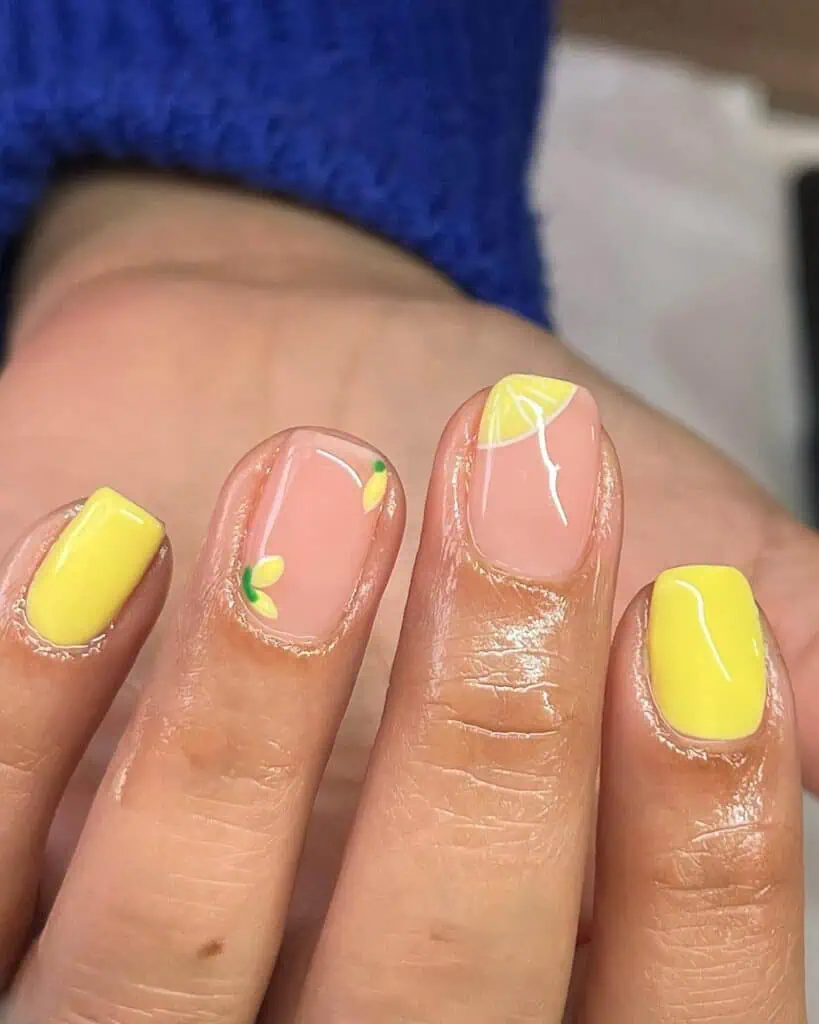 lemon nails 10