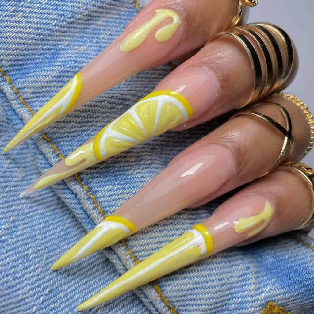 lemon nails 19