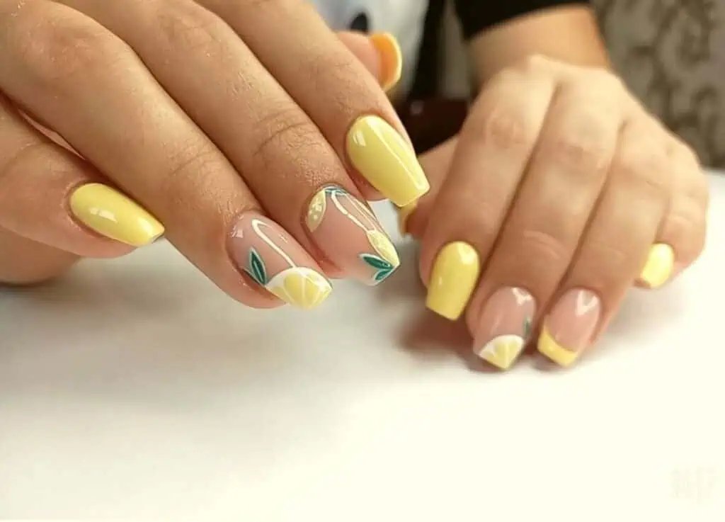 lemon nails 2