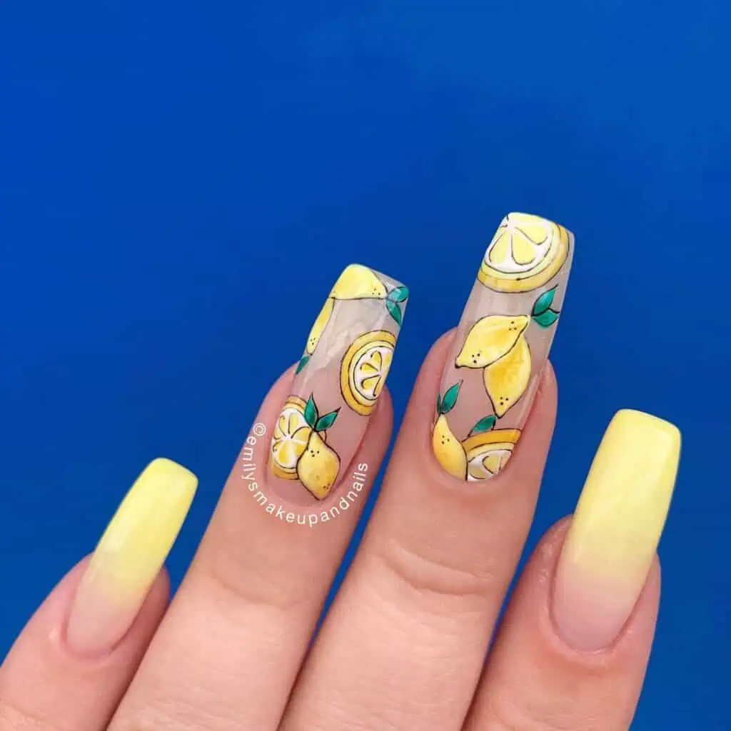 lemon nails 3