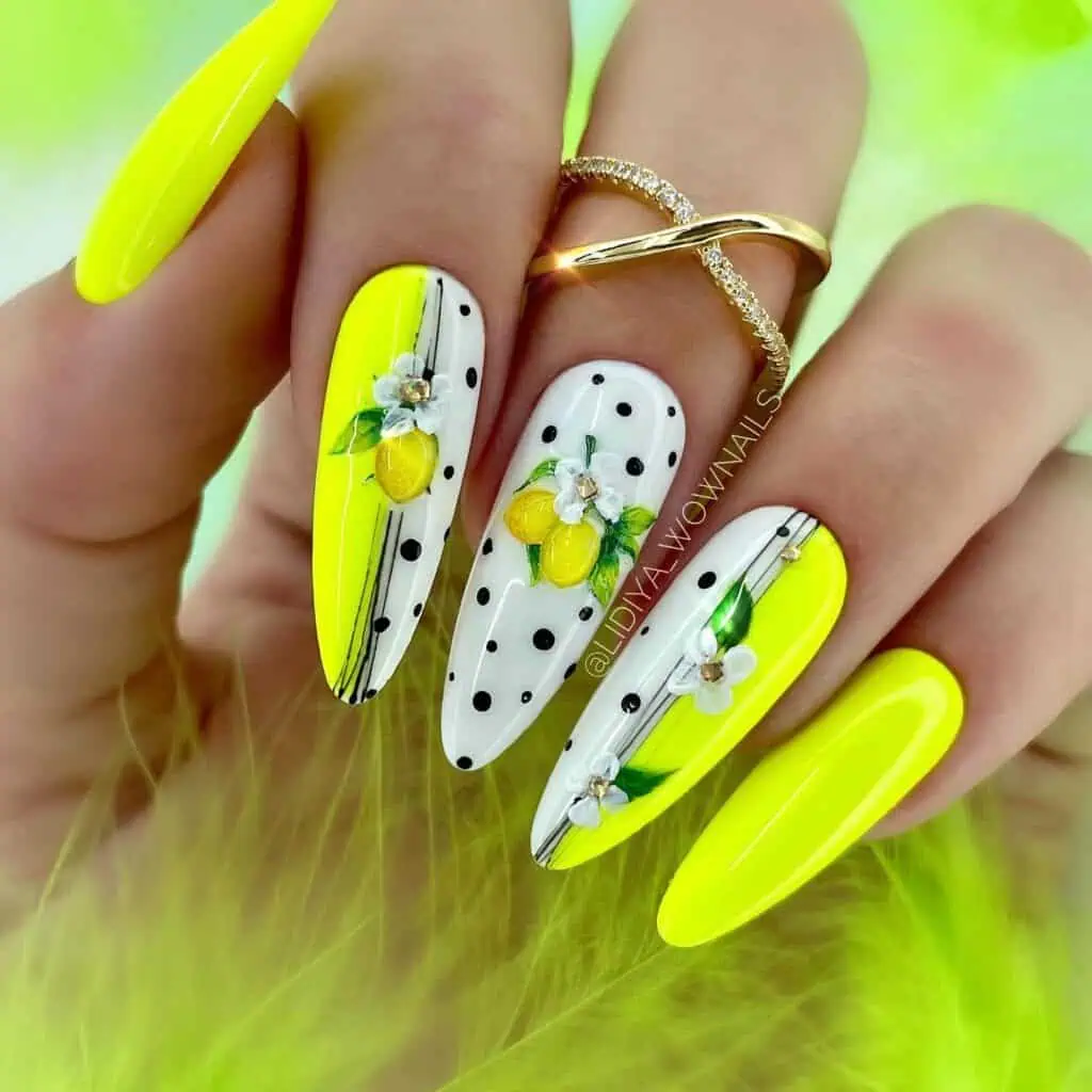 Lemon Nails