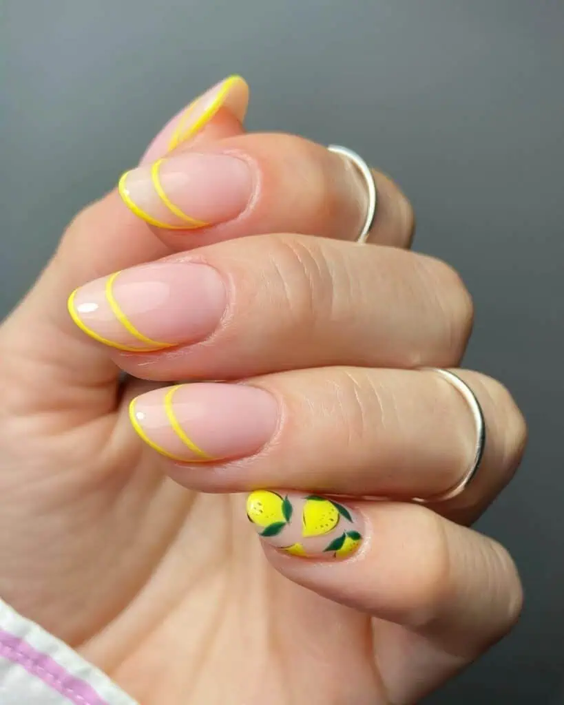 lemon nails 4