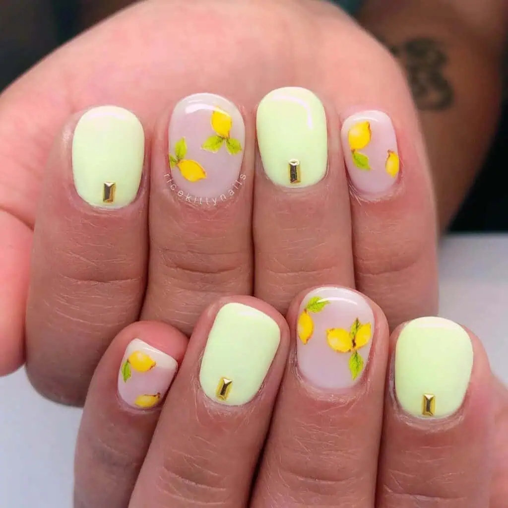 lemon nails 5