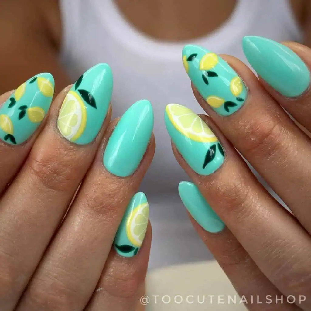 lemon nails 6