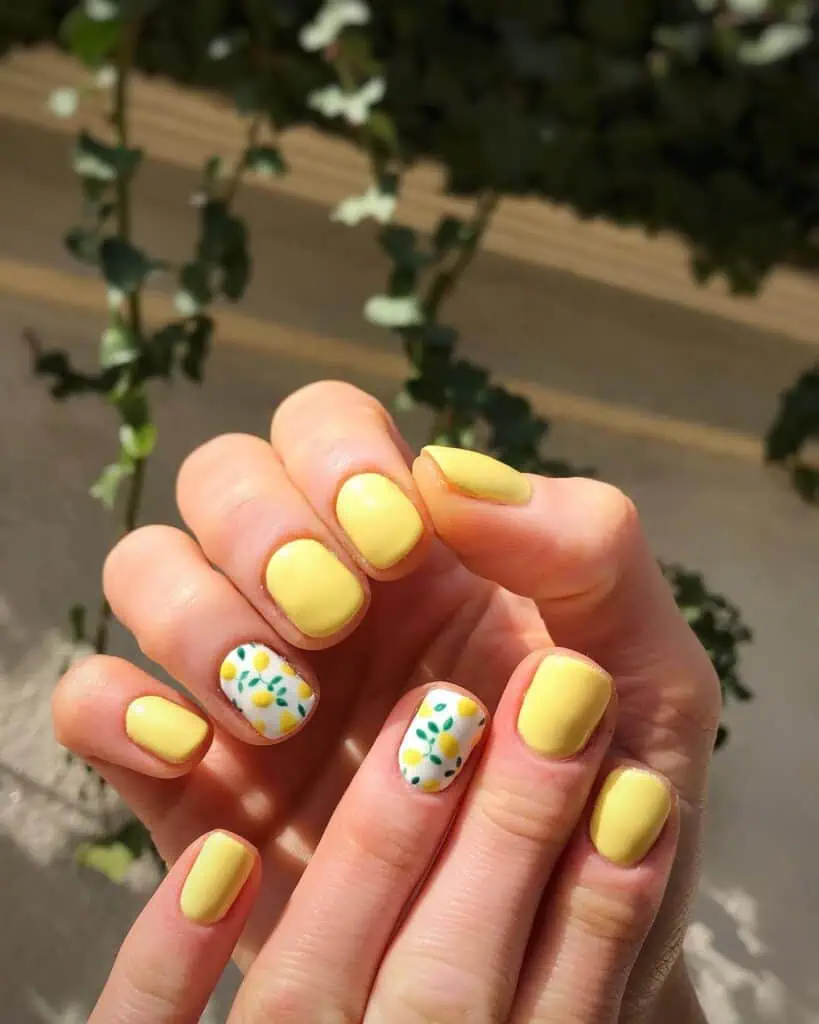 lemon nails 7