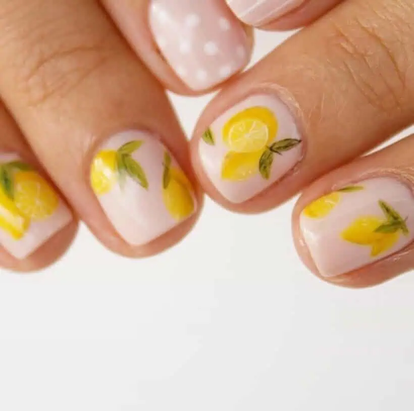 lemon nails 8