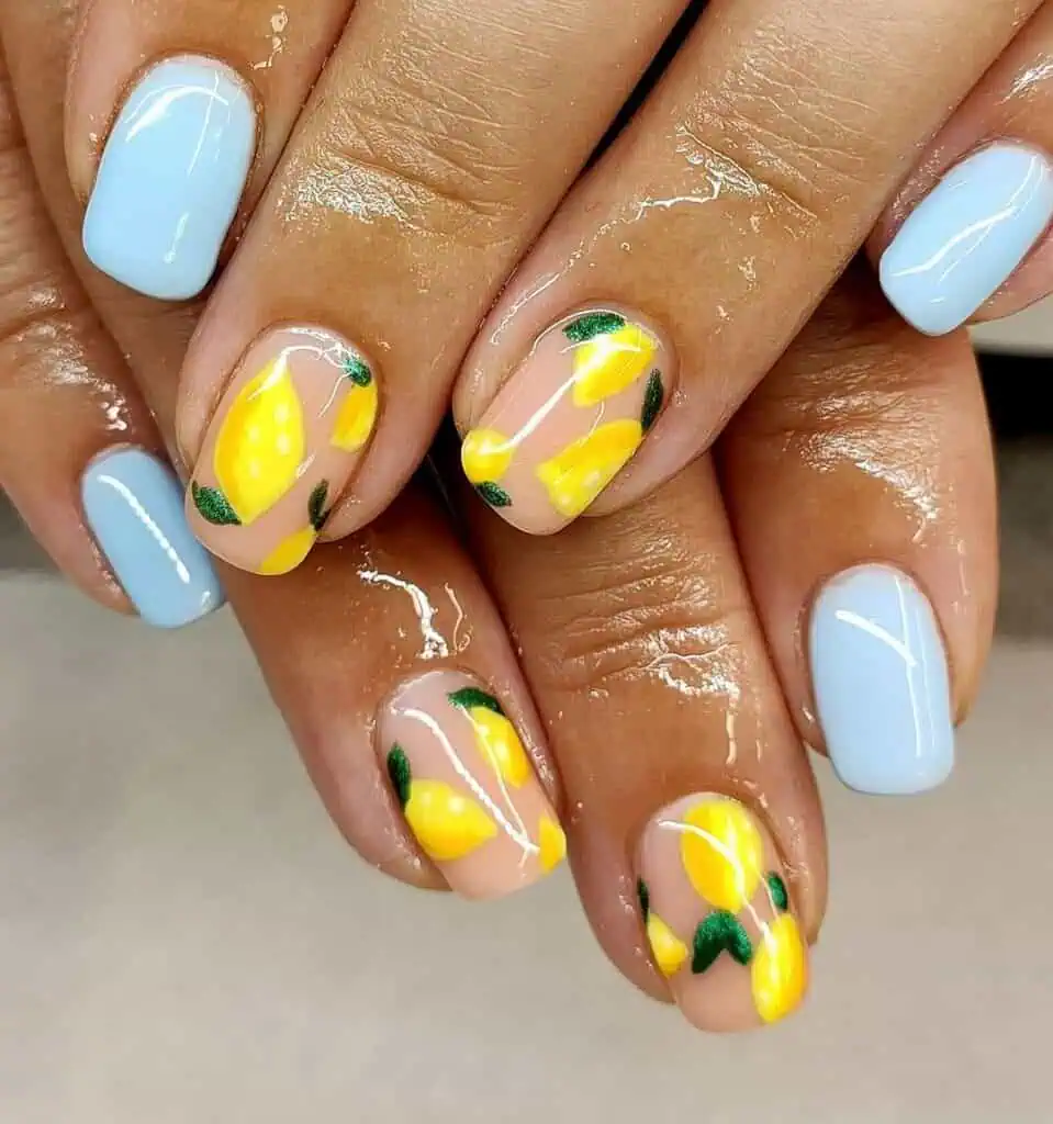 lemon nails 9