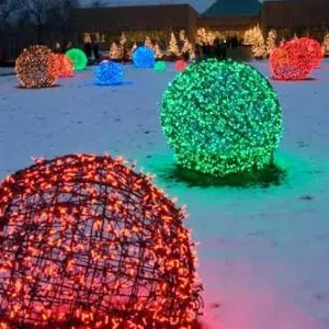 Christmas Light Balls