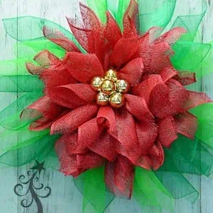 Poinsettia Wreath