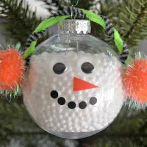 snowman ornament