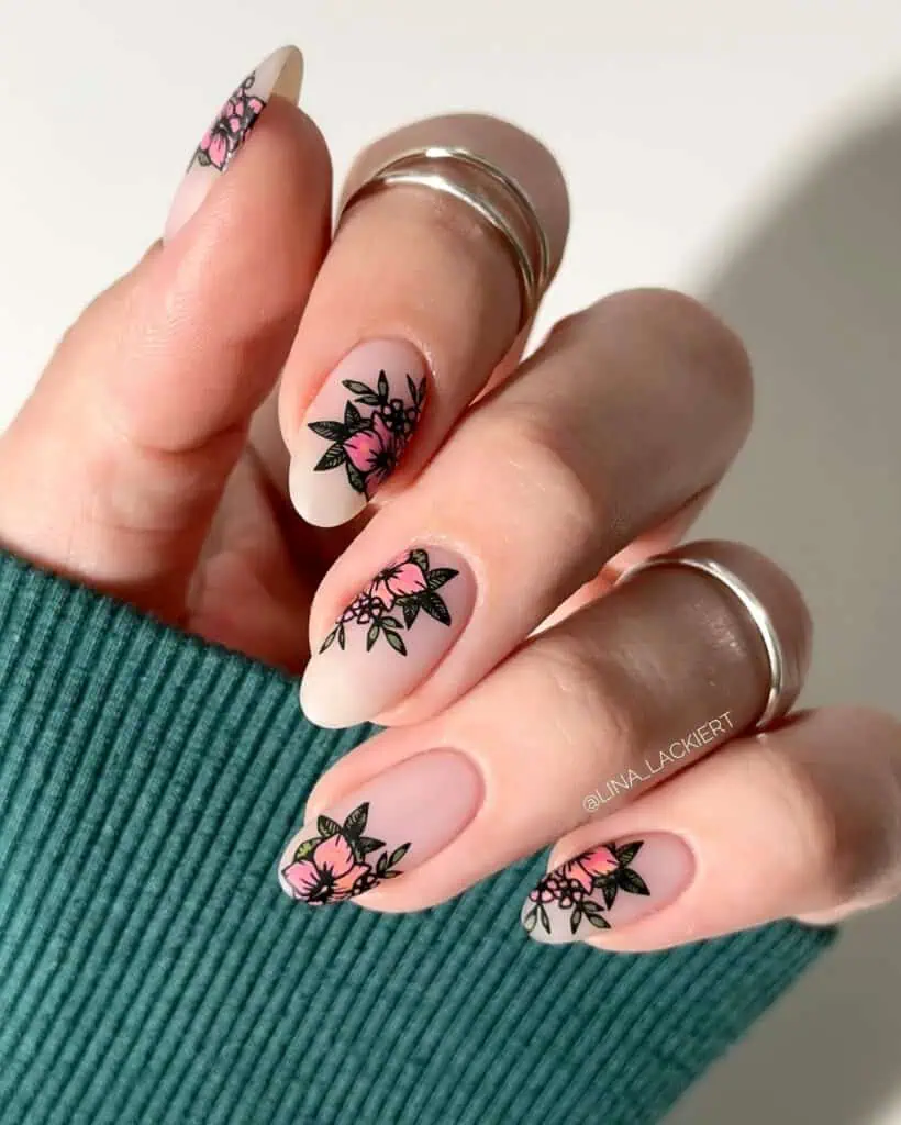 Bright and stylish spring nails with 3D flowers, pastel fades, and fun abstract designs for a refreshing seasonal look.