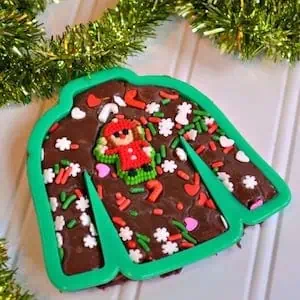 ugly sweater fudge