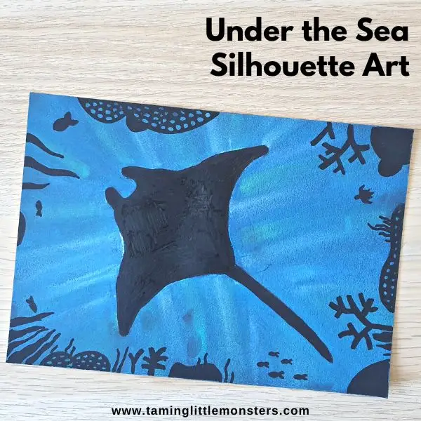 under the sea silhouette art 1 1