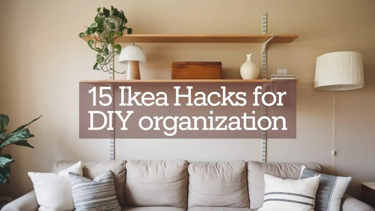 15 Clever IKEA Hacks for DIY Organization