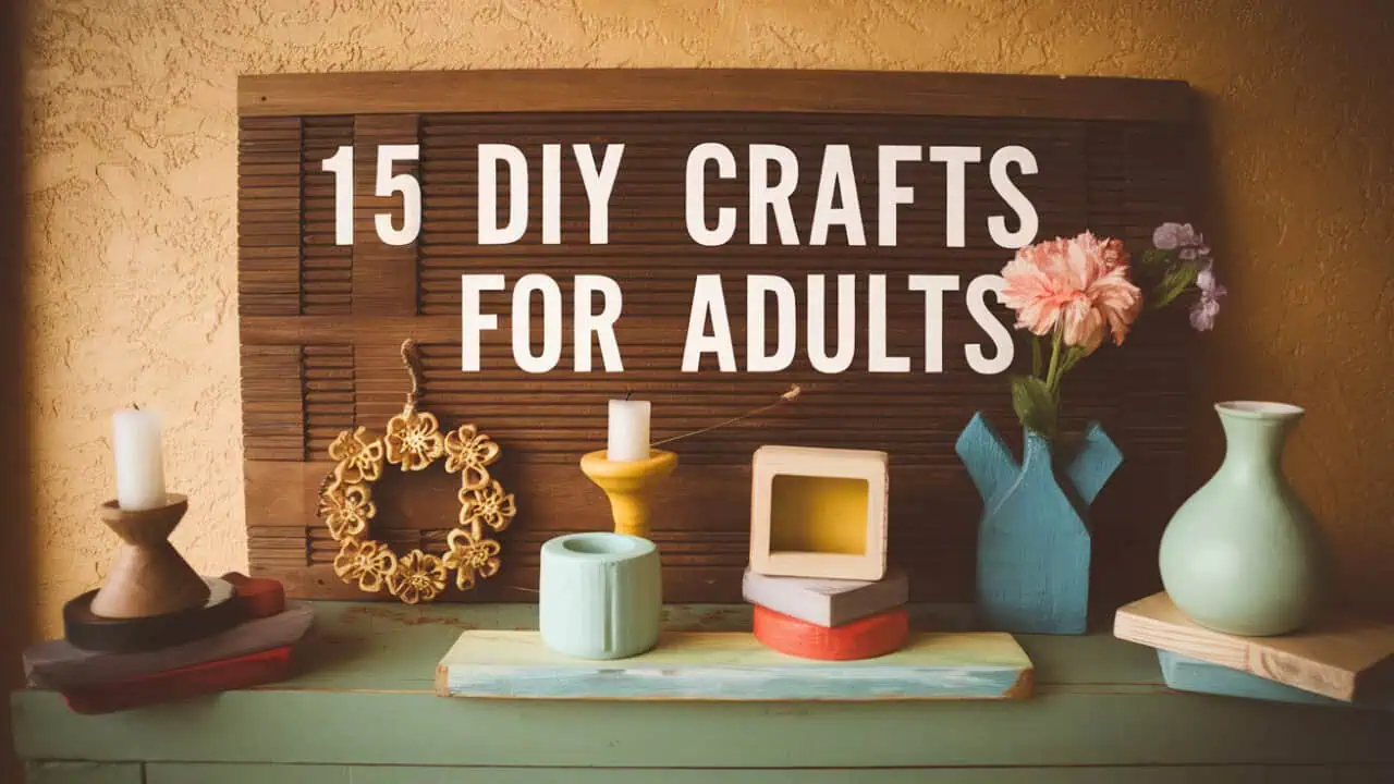 15 Creative DIY Crafts for Adults