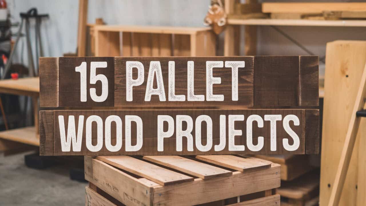 15 Creative Pallet Wood Projects