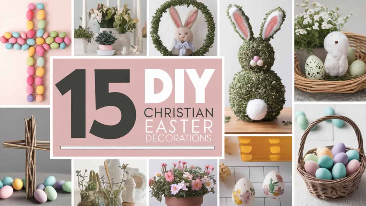 15 Cute DIY Christian Easter Decorations